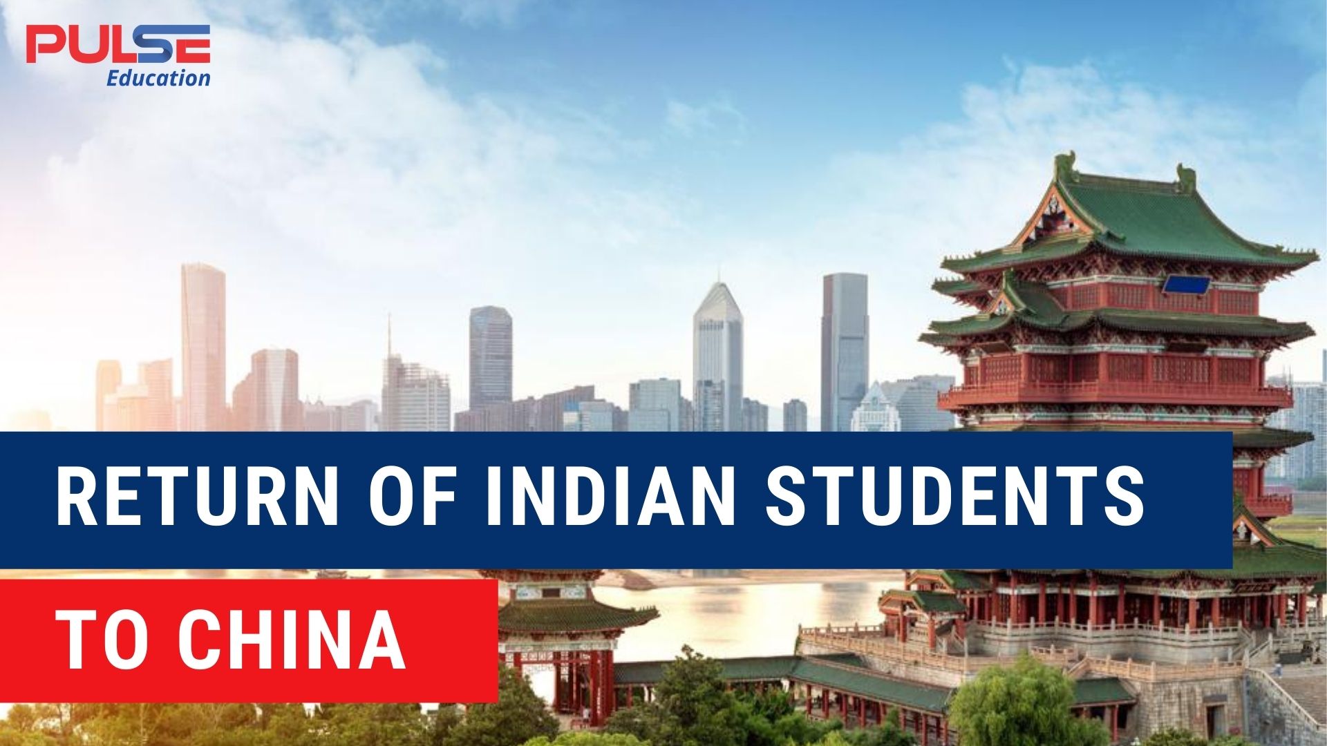 RETURN OF INDIAN STUDENTS TO CHINA